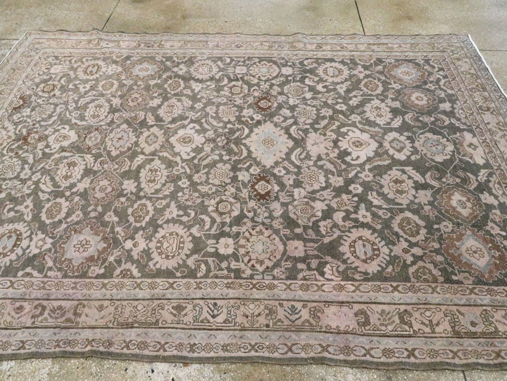 Vintage Persian Malayer Carpet, No.21985 - Galerie Shabab