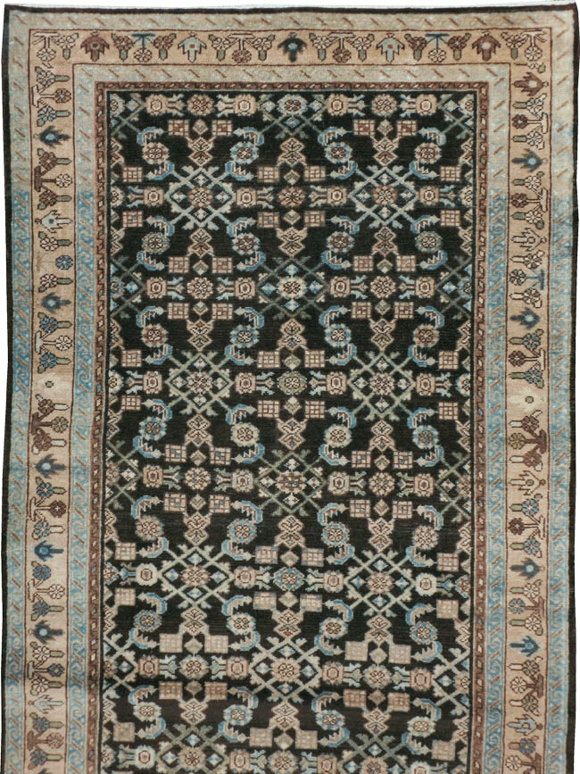 Vintage Persian Malayer Runner, No.21993 - Galerie Shabab