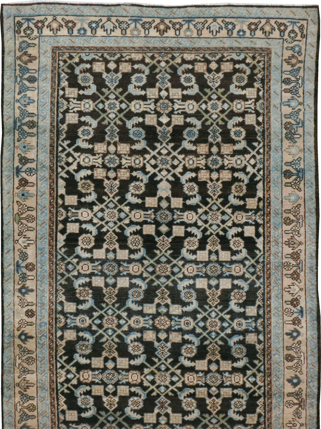 Vintage Persian Malayer Runner, No.21993 - Galerie Shabab