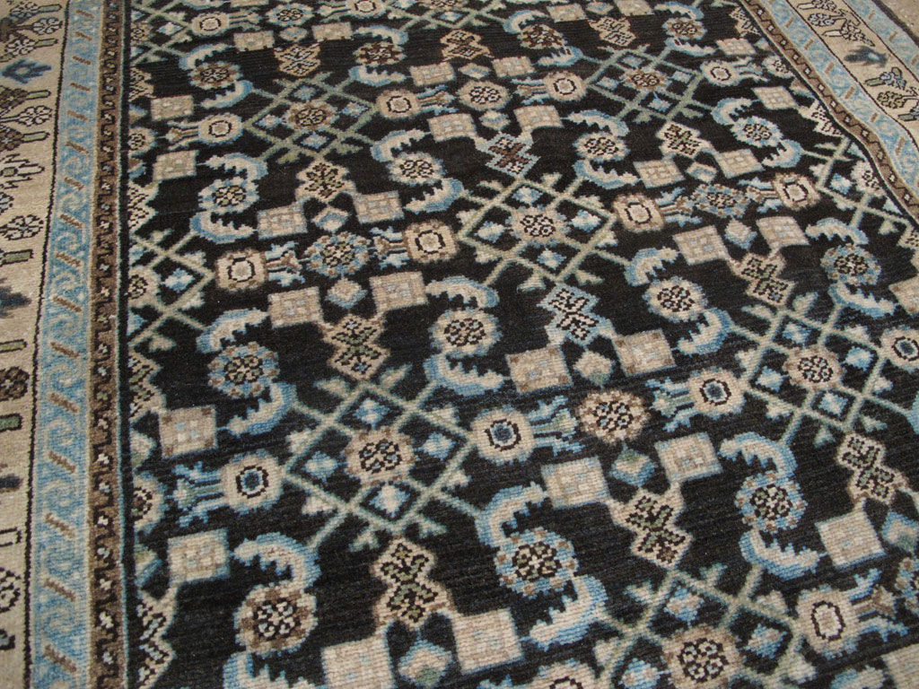 Vintage Persian Malayer Runner, No.21993 - Galerie Shabab