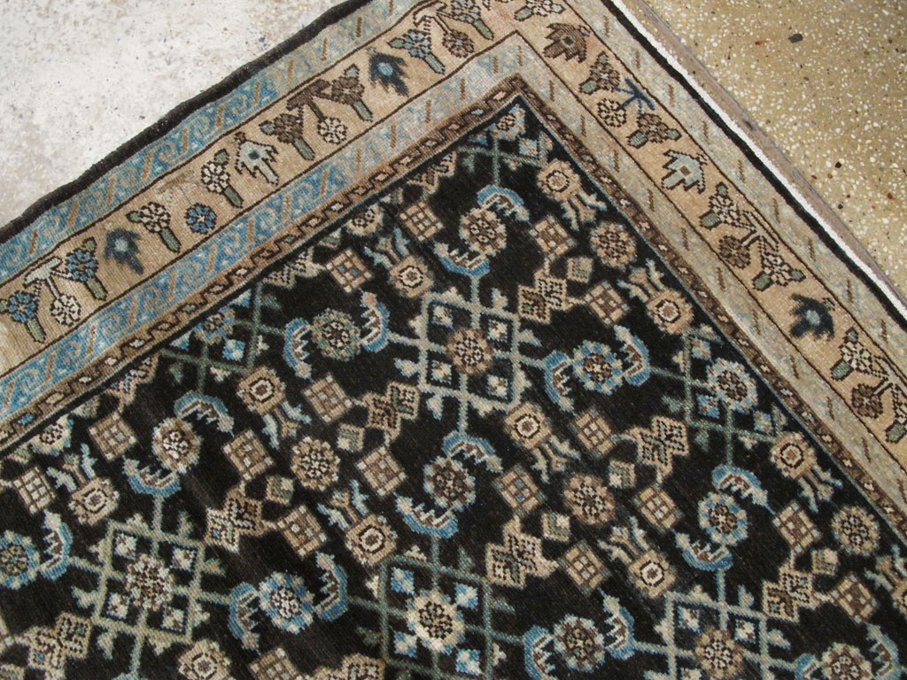 Vintage Persian Malayer Runner, No.21993 - Galerie Shabab