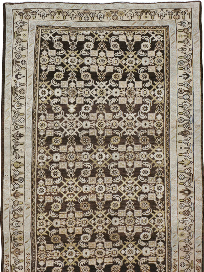 Vintage Persian Malayer Runner, No.21994 - Galerie Shabab
