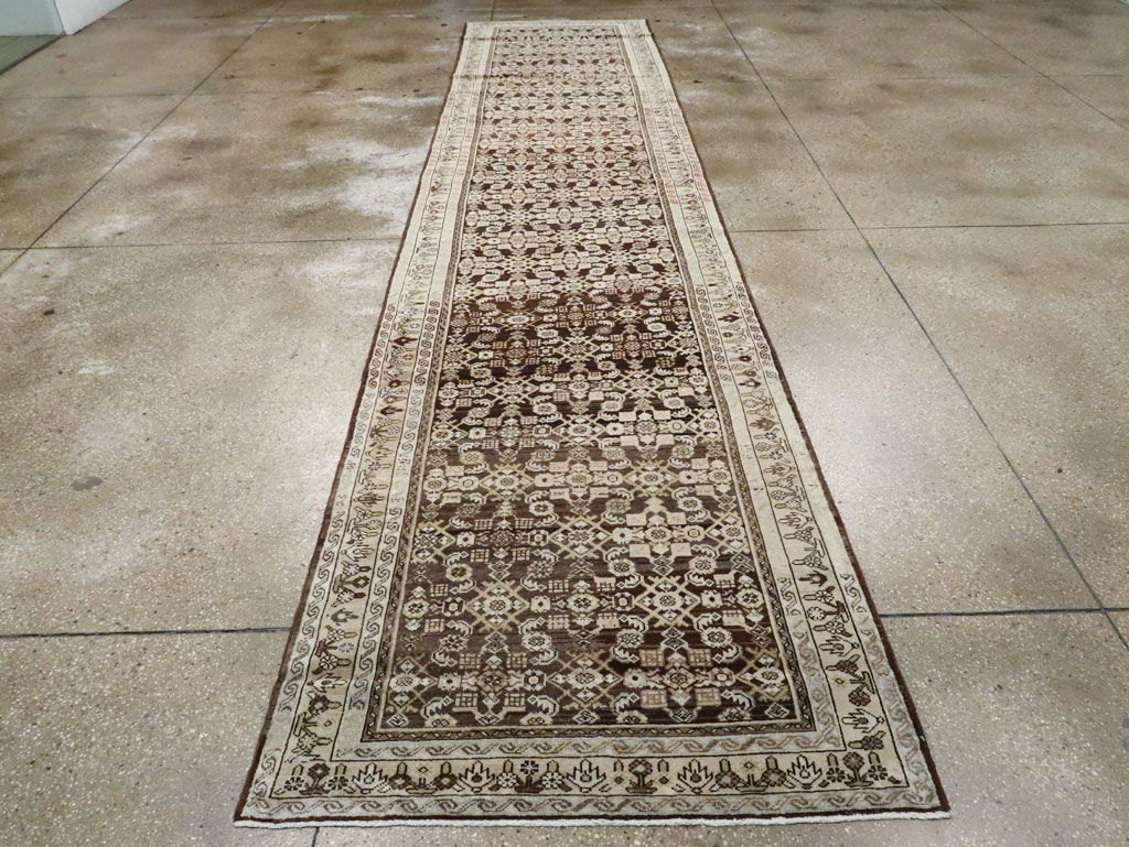 Vintage Persian Malayer Runner, No.21994 - Galerie Shabab