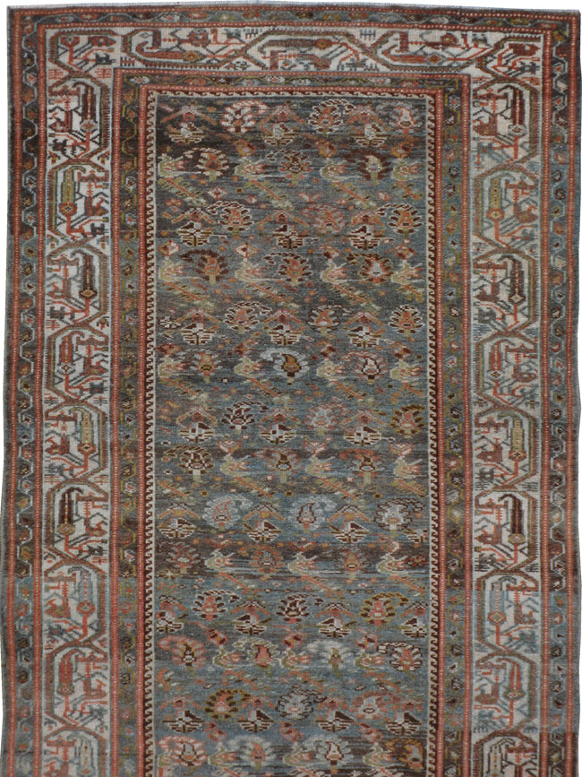Vintage Persian Malayer Runner, No.22000 - Galerie Shabab