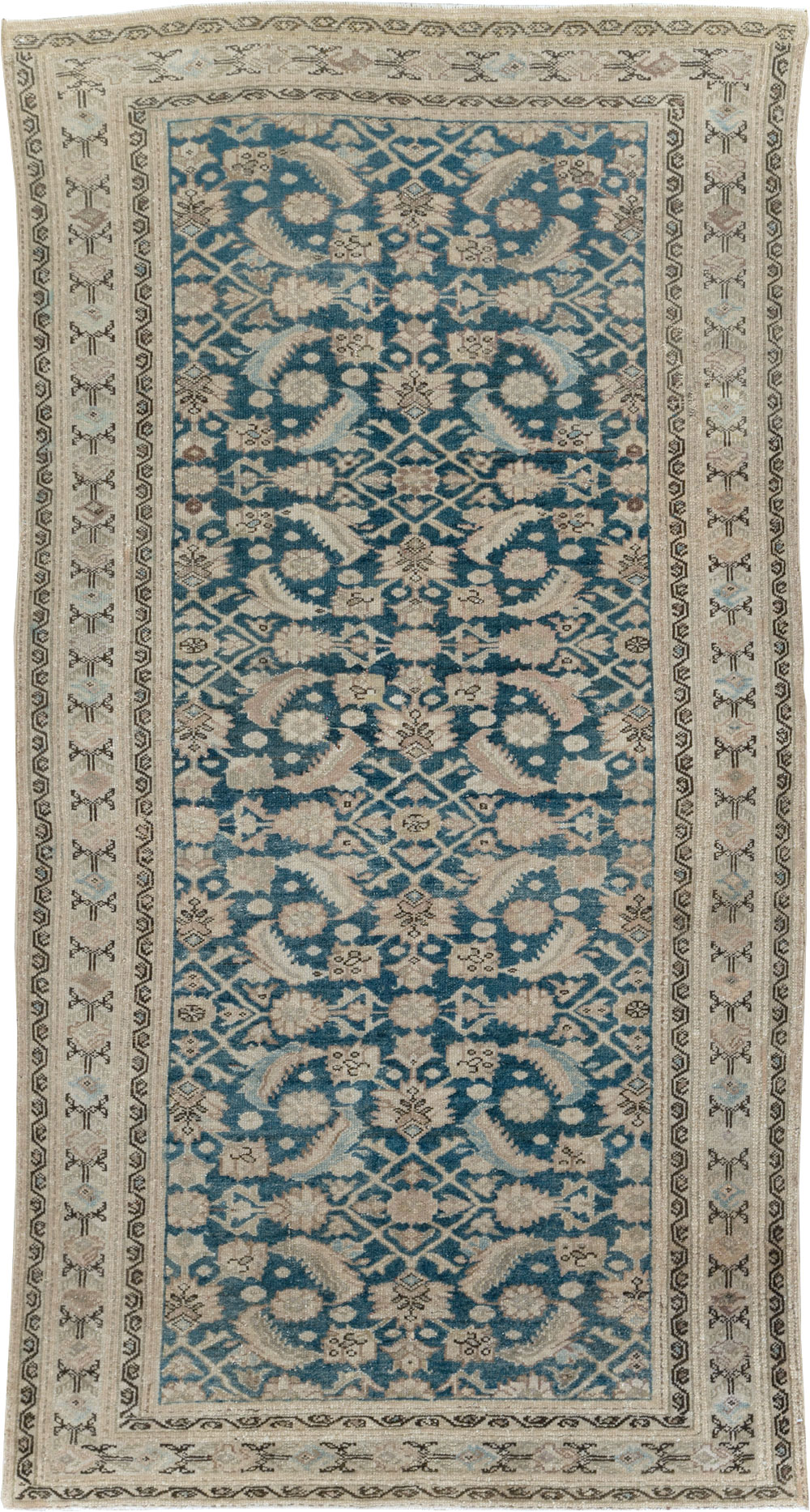Antique Persian Malayer Accent Rug, No.22002 - Galerie Shabab
