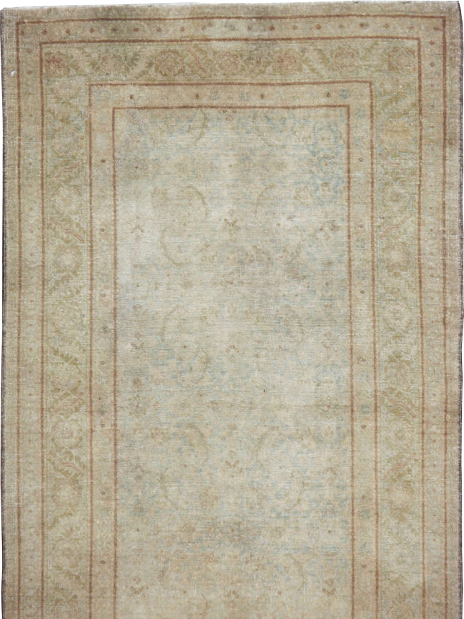 Antique Persian Tabriz Runner, No.22003 - Galerie Shabab