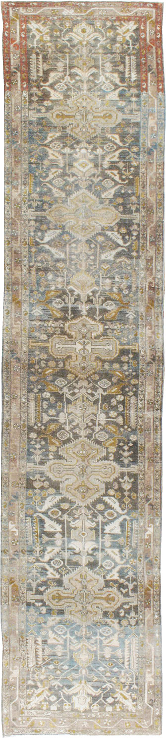 Vintage Persian Malayer Runner, No.22005 - Galerie Shabab