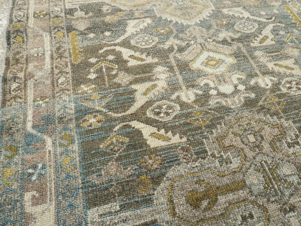 Vintage Persian Malayer Runner, No.22005 - Galerie Shabab
