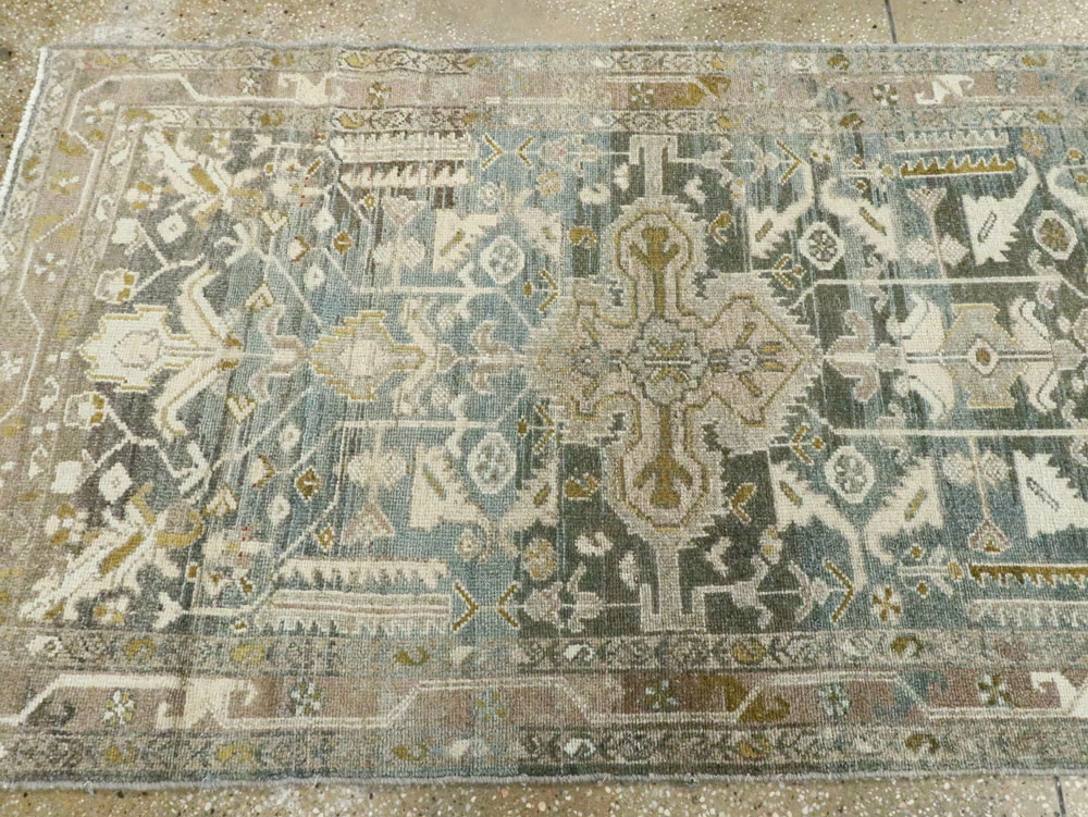 Vintage Persian Malayer Runner, No.22005 - Galerie Shabab