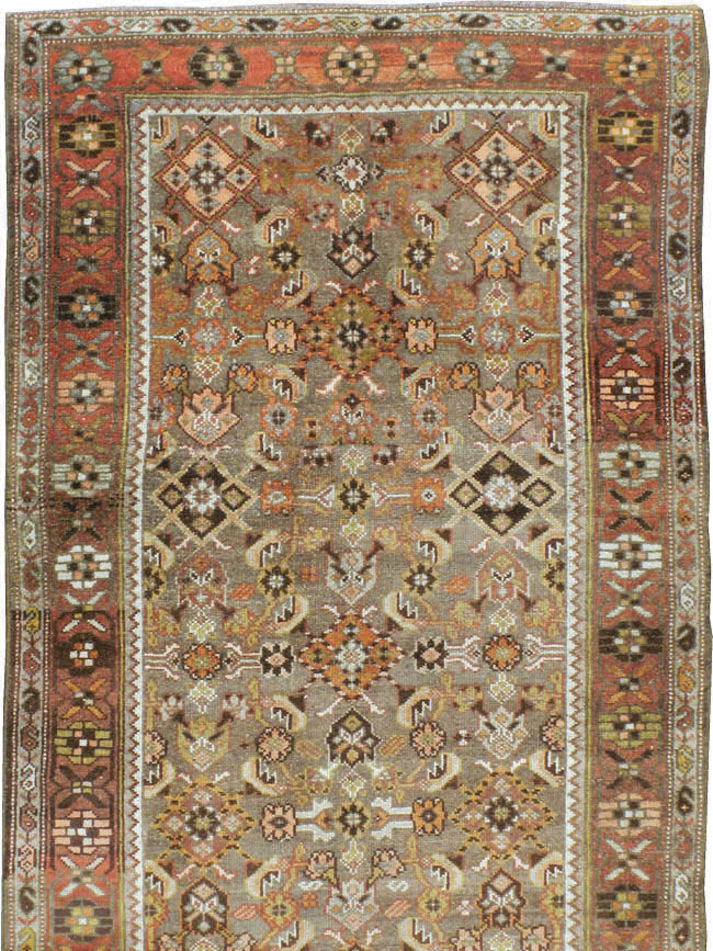 Vintage Persian Kurdish Runner, No.22006 - Galerie Shabab