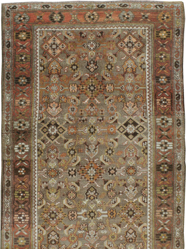 Vintage Persian Kurdish Runner, No.22006 - Galerie Shabab