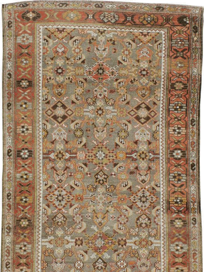 Vintage Persian Kurdish Runner, No.22006 - Galerie Shabab