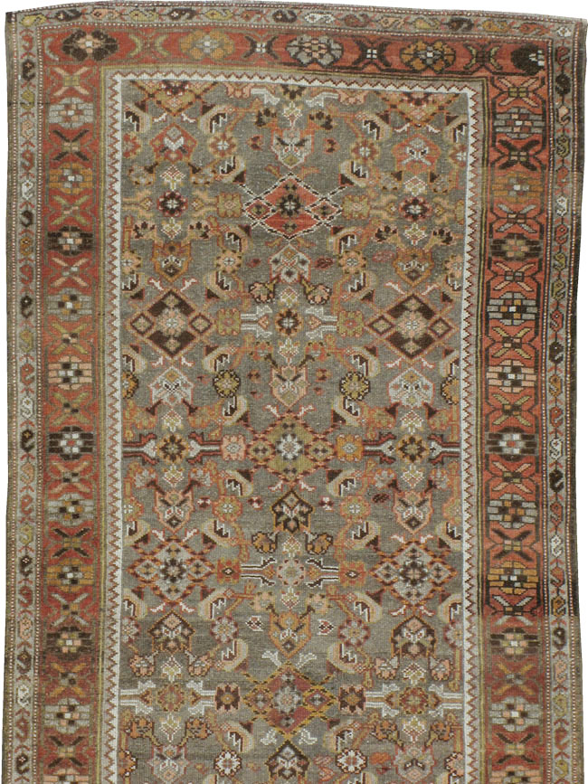 Vintage Persian Kurdish Runner, No.22006 - Galerie Shabab
