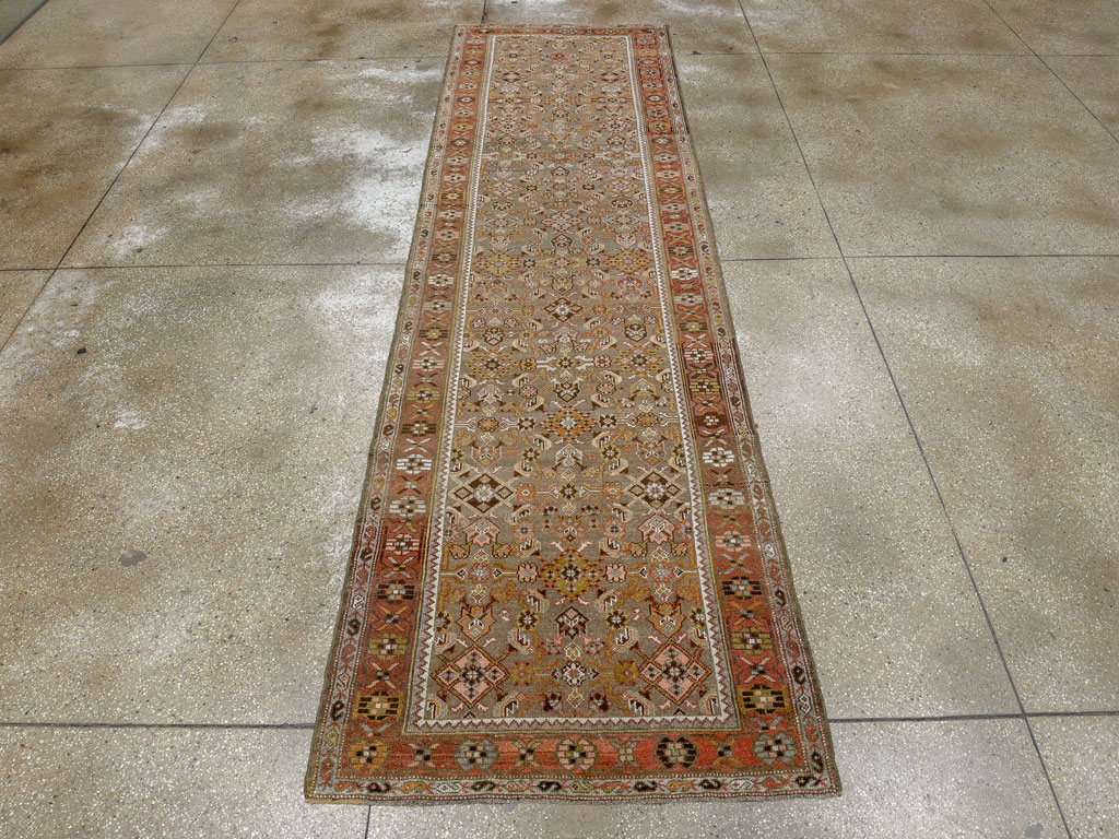 Vintage Persian Kurdish Runner, No.22006 - Galerie Shabab