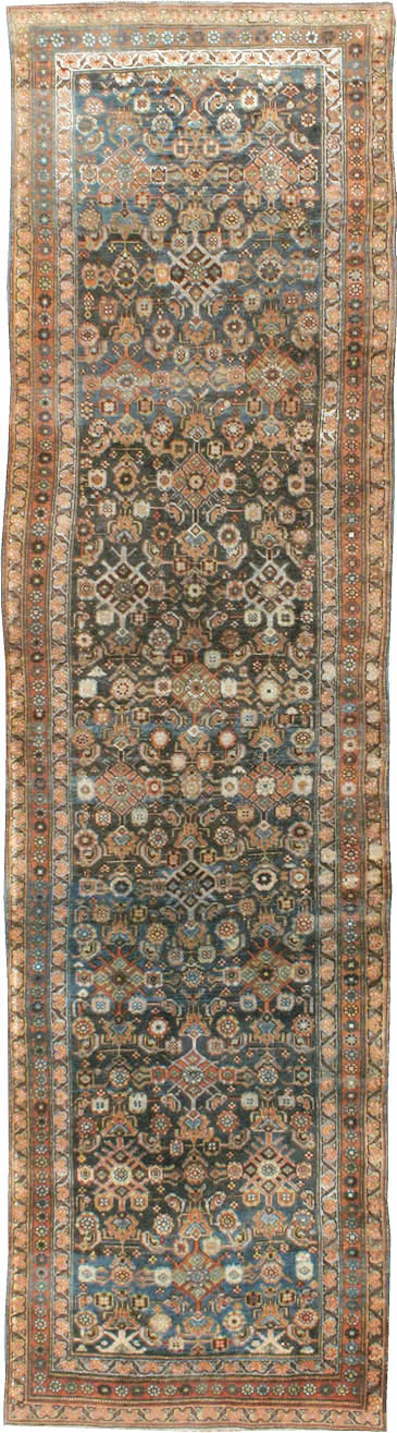 Antique Persian Bidjar Runner, No.22007 - Galerie Shabab