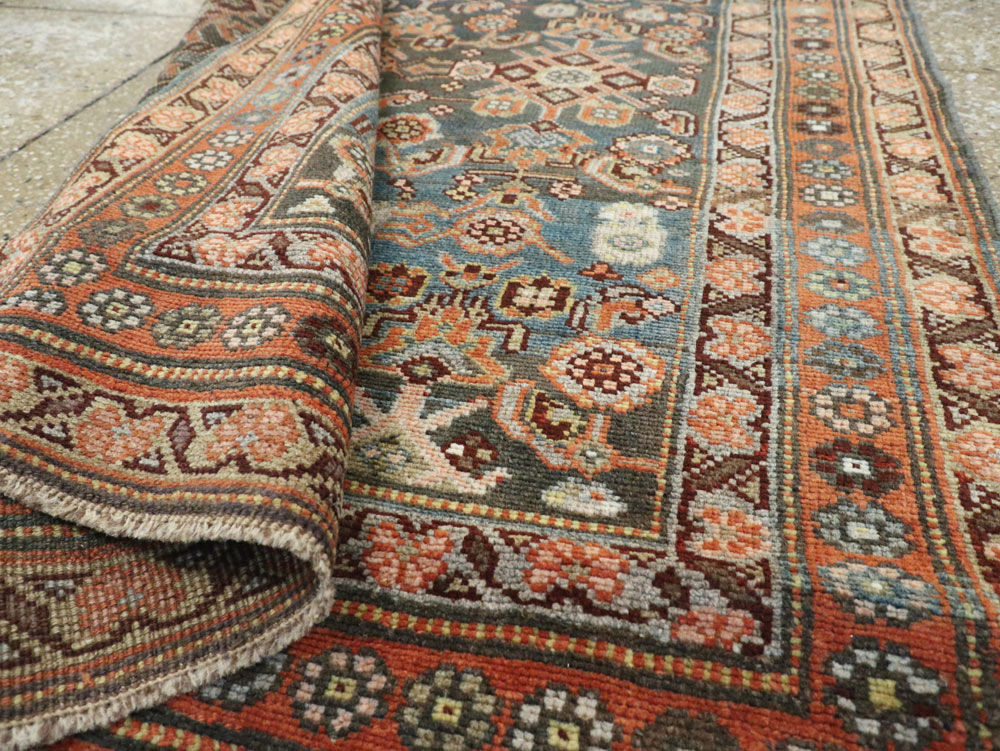 Antique Persian Bidjar Runner, No.22007 - Galerie Shabab