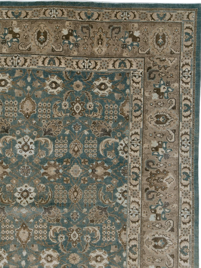 Antique Persian Tabriz Carpet, No.22008 - Galerie Shabab