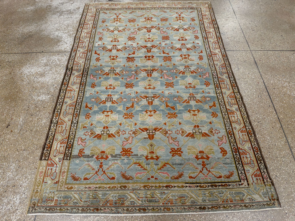 Vintage Persian Malayer Rug, No.22009 - Galerie Shabab