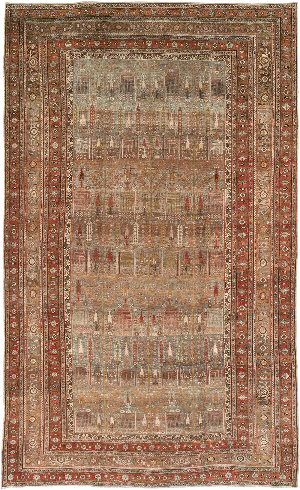 Antique Persian Bidjar Carpet, No.22011 - Galerie Shabab