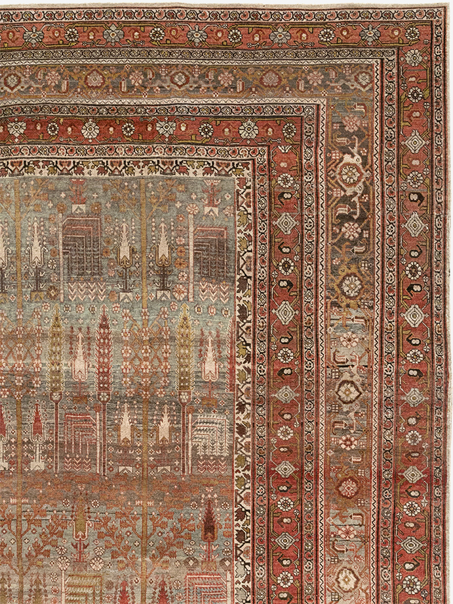 Antique Persian Bidjar Carpet, No.22011 - Galerie Shabab