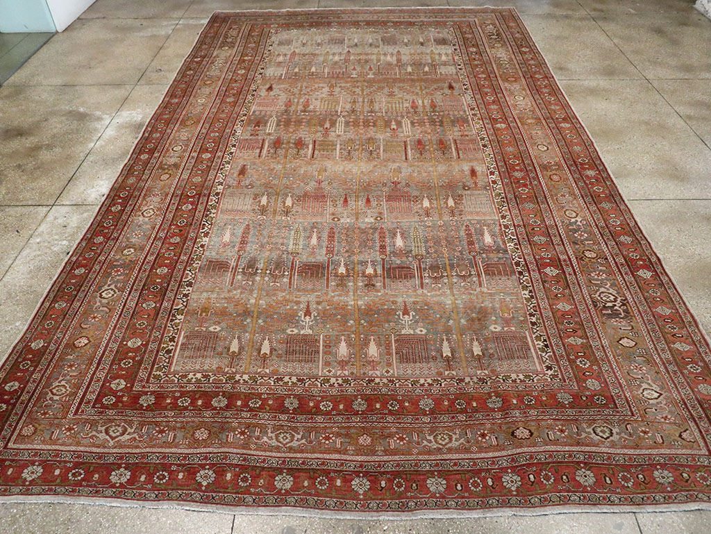 Antique Persian Bidjar Carpet, No.22011 - Galerie Shabab