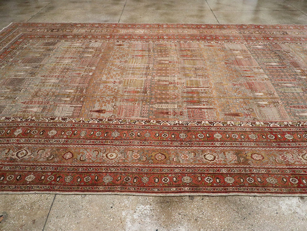 Antique Persian Bidjar Carpet, No.22011 - Galerie Shabab