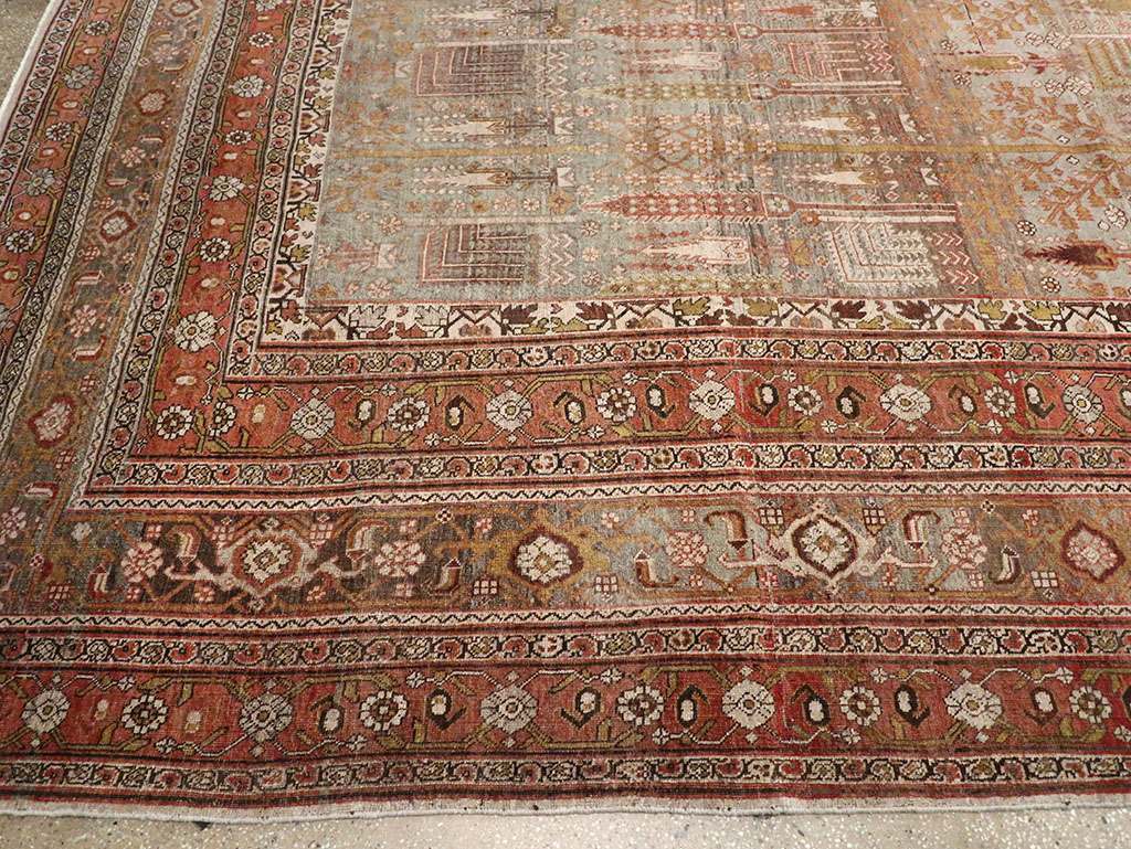 Antique Persian Bidjar Carpet, No.22011 - Galerie Shabab