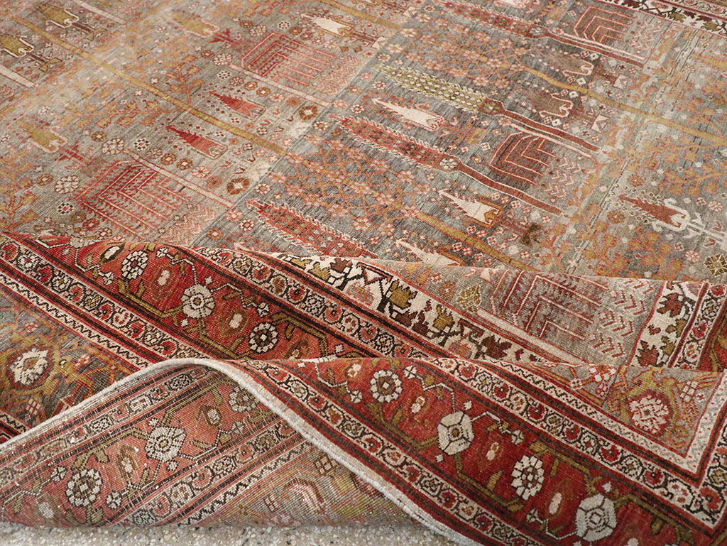 Antique Persian Bidjar Carpet, No.22011 - Galerie Shabab