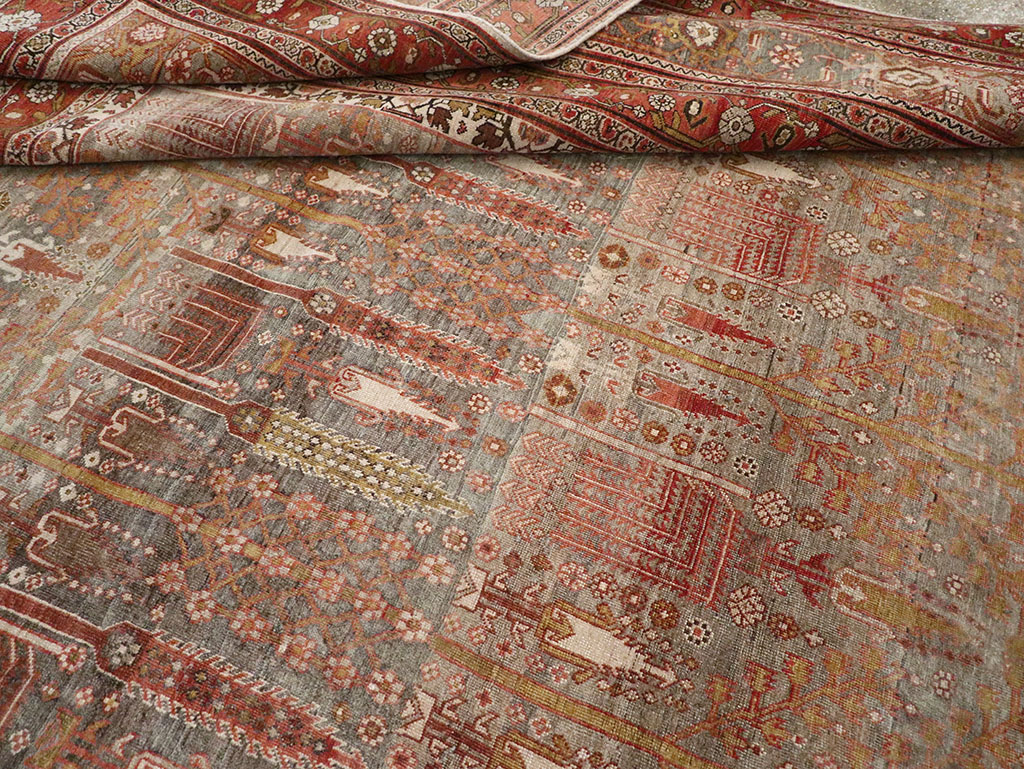 Antique Persian Bidjar Carpet, No.22011 - Galerie Shabab