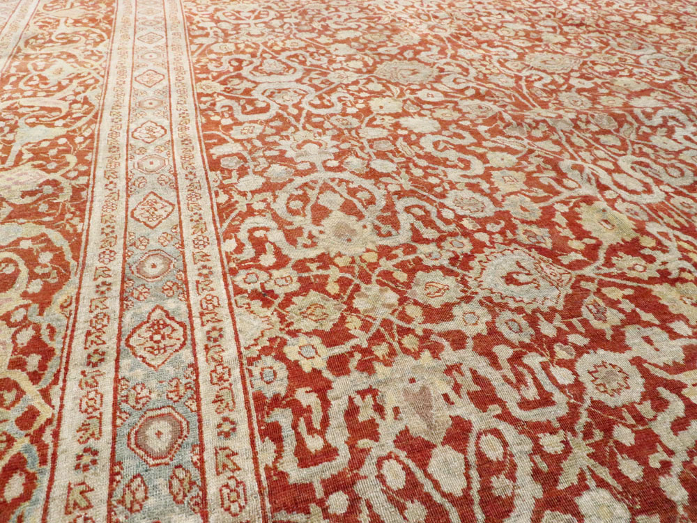 Antique Persian Tabriz Carpet, No.22015 - Galerie Shabab