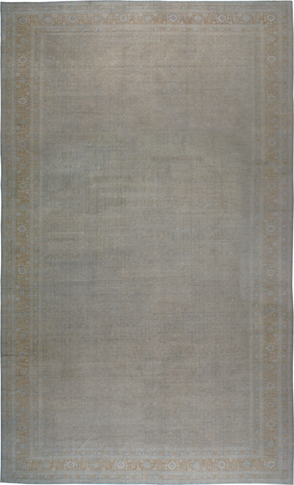 Antique Persian Tabriz Carpet, No.22018 - Galerie Shabab