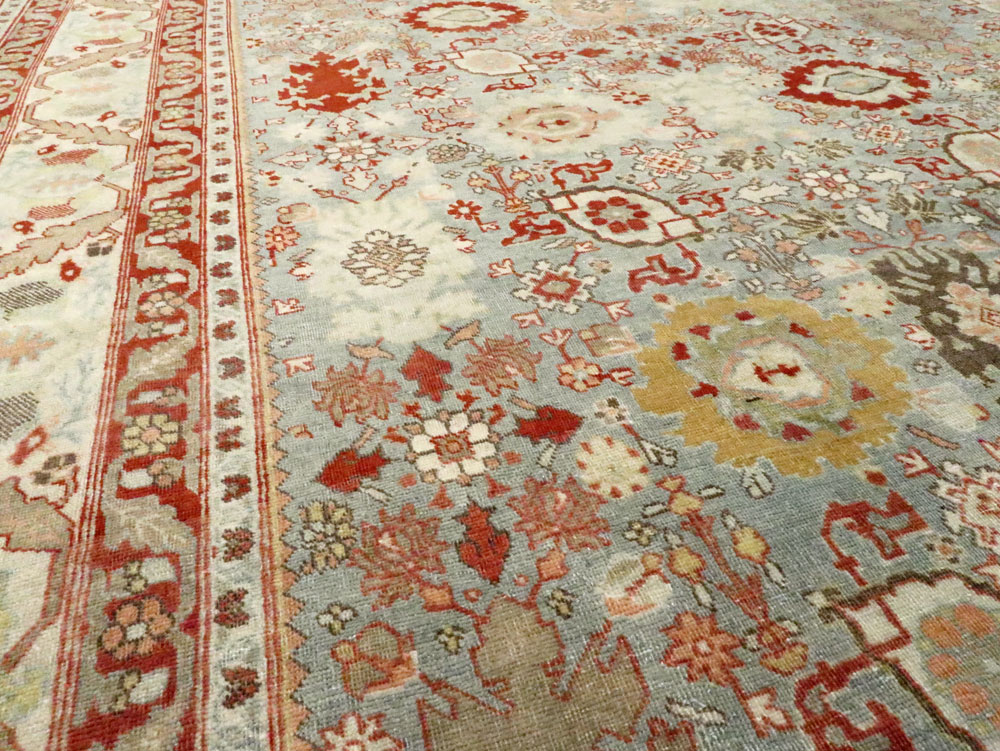 Antique Persian Tabriz Carpet, No.22020 - Galerie Shabab
