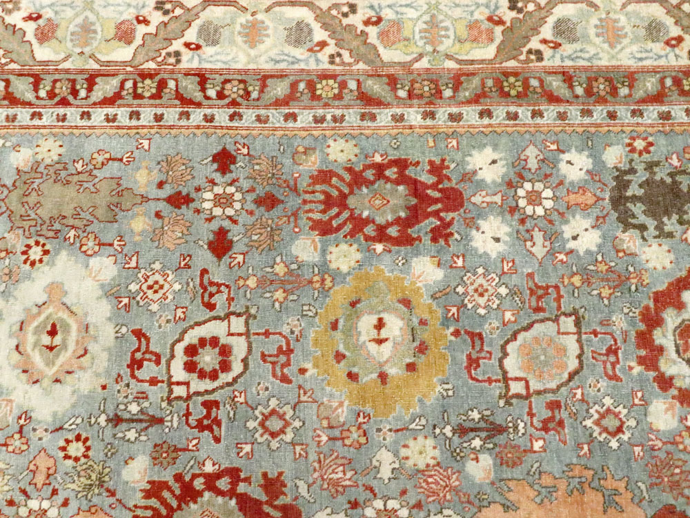 Antique Persian Tabriz Carpet, No.22020 - Galerie Shabab