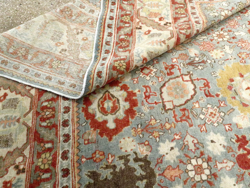Antique Persian Tabriz Carpet, No.22020 - Galerie Shabab