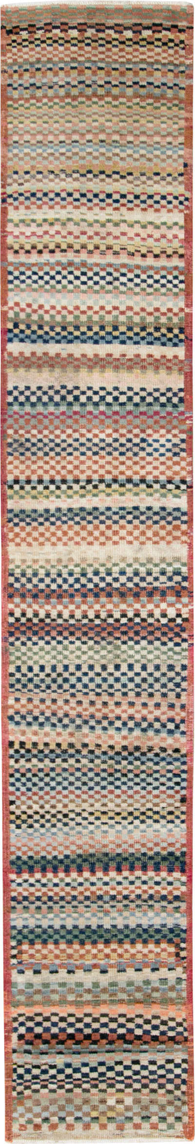 Vintage Turkish Anatolain Runner, No.22024 - Galerie Shabab