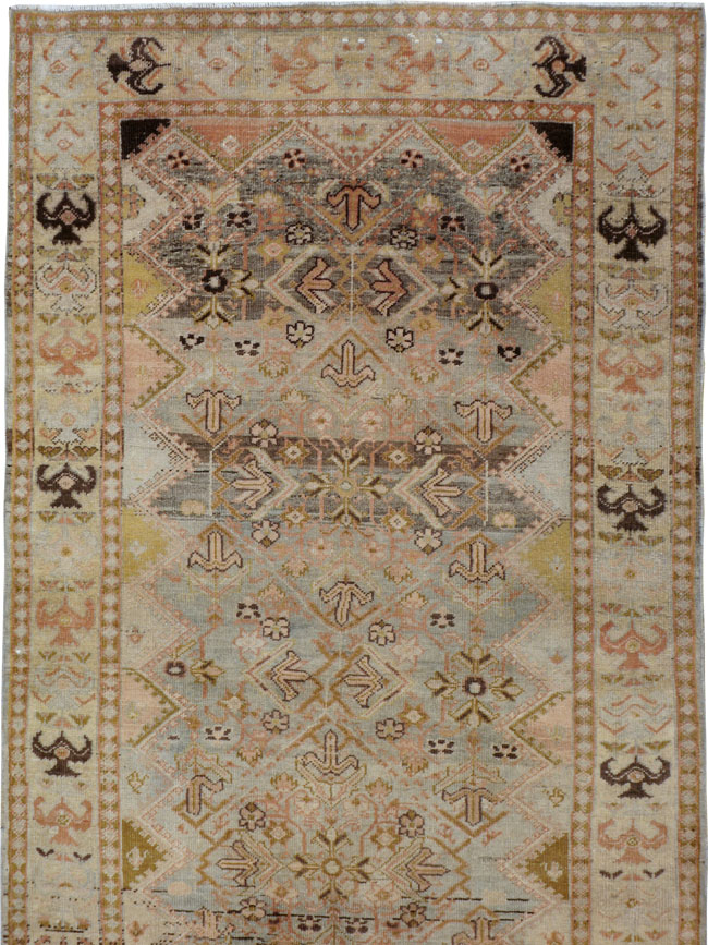 Antique Mahal Rug, No.22028 - Galerie Shabab