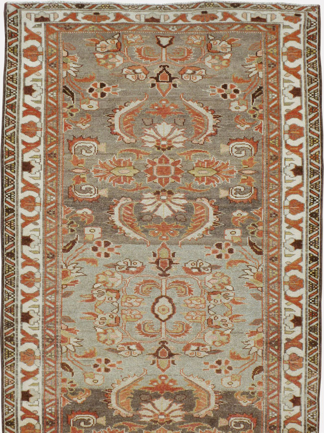 Vintage Persian Malayer Runner, No.22029 - Galerie Shabab