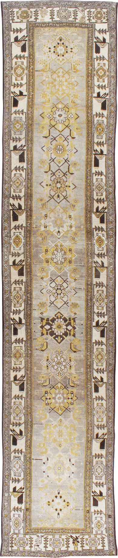 Vintage Persian Malayer Runner, No.22037 - Galerie Shabab