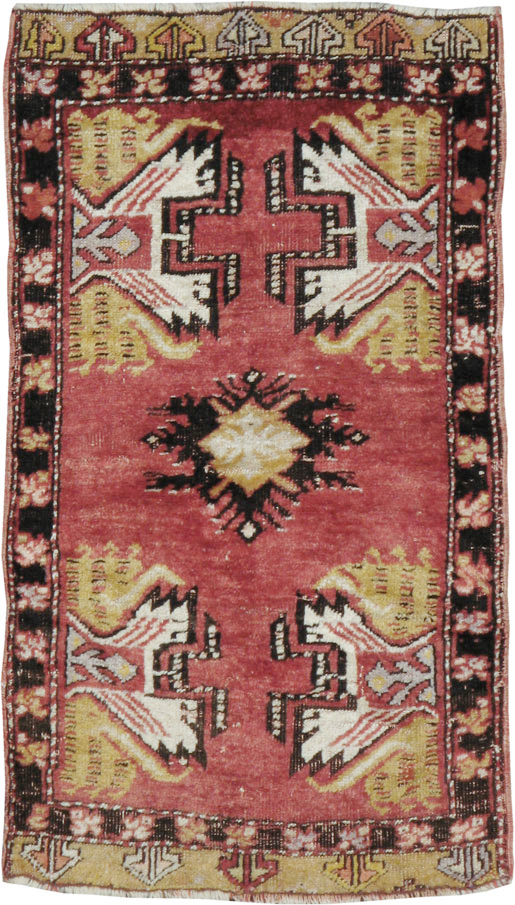 Vintage Turkish Oushak Rug, No.22039 - Galerie Shabab