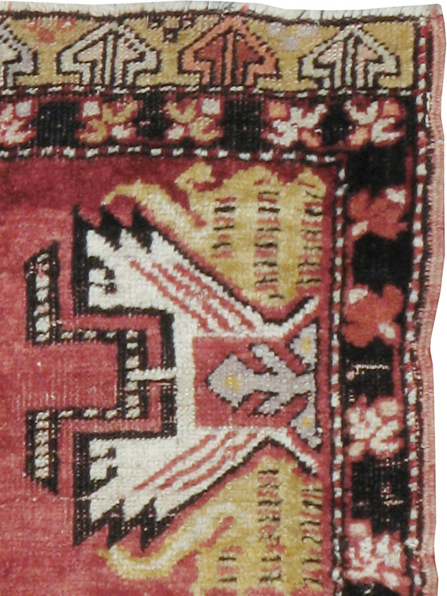 Vintage Turkish Oushak Rug, No.22039 - Galerie Shabab