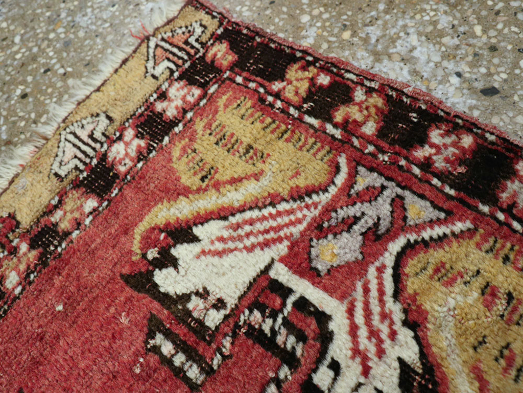 Vintage Turkish Oushak Rug, No.22039 - Galerie Shabab