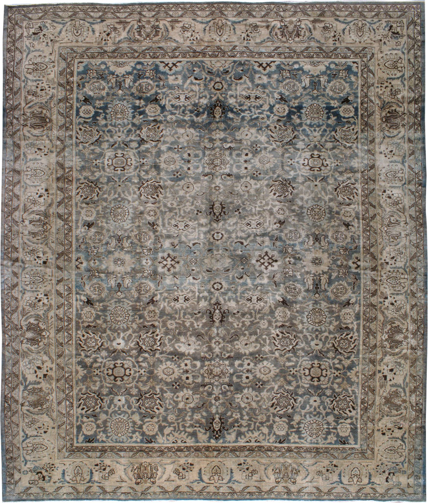 Antique Malayer Square Rug, No.22044 - Galerie Shabab