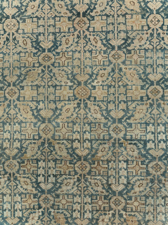 Vintage Persian Malayer Long Gallery Carpet, No.22047 - Galerie Shabab