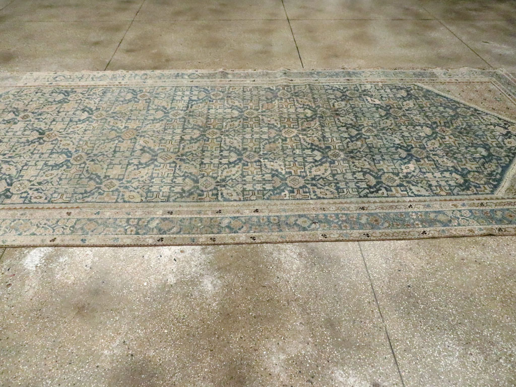 Vintage Persian Malayer Long Gallery Carpet, No.22047 - Galerie Shabab