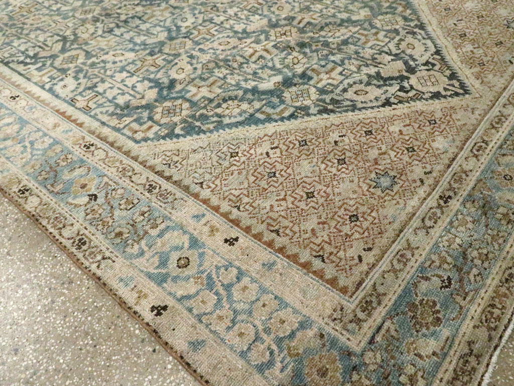Vintage Persian Malayer Long Gallery Carpet, No.22047 - Galerie Shabab