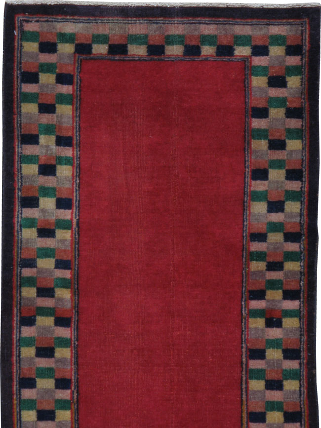 Vintage Kashan Runner, No.22050 - Galerie Shabab