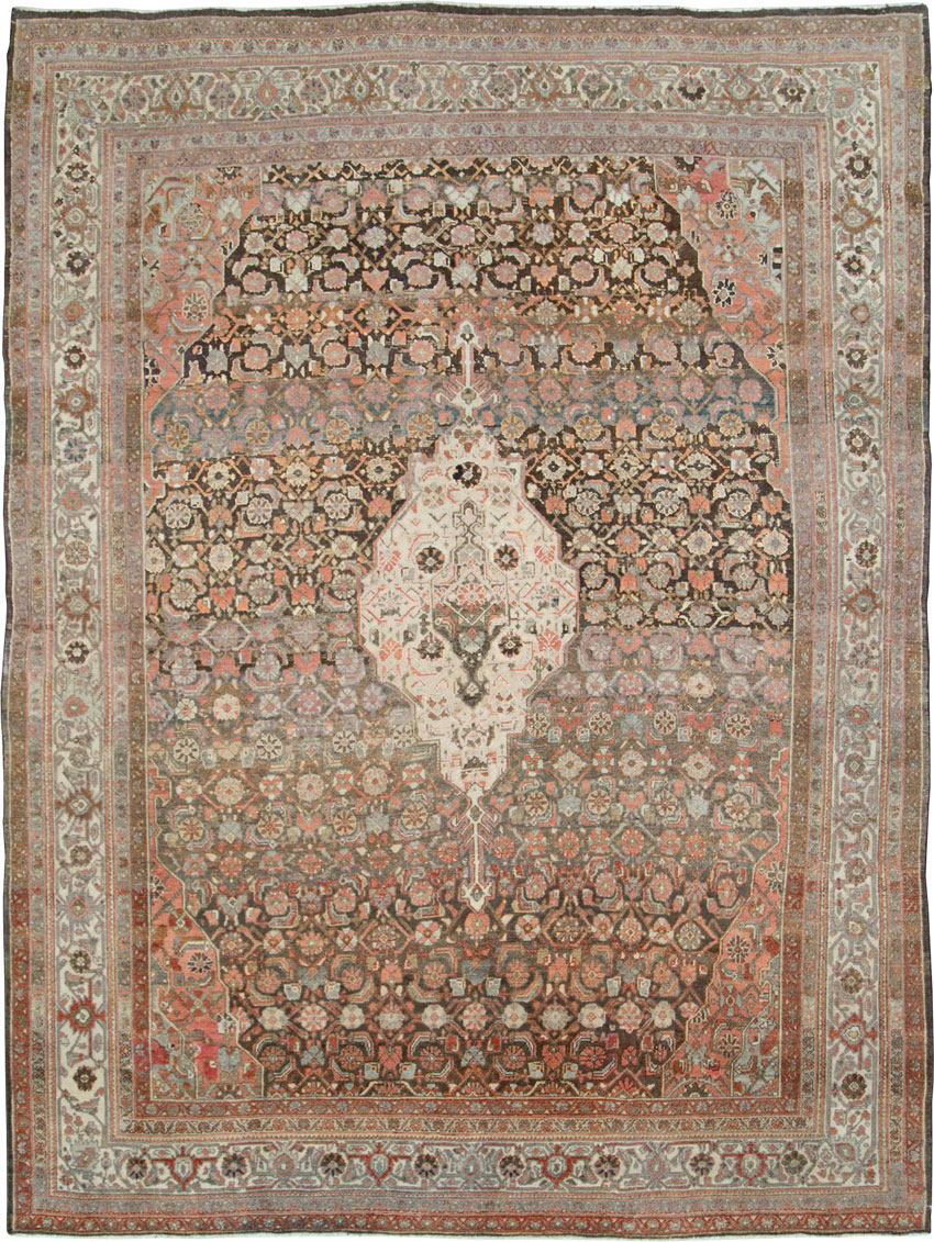 Antique Persian Malayer Room Size Carpet, No.22055 - Galerie Shabab