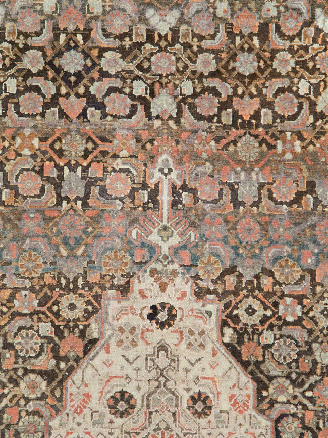 Antique Persian Malayer Room Size Carpet, No.22055 - Galerie Shabab