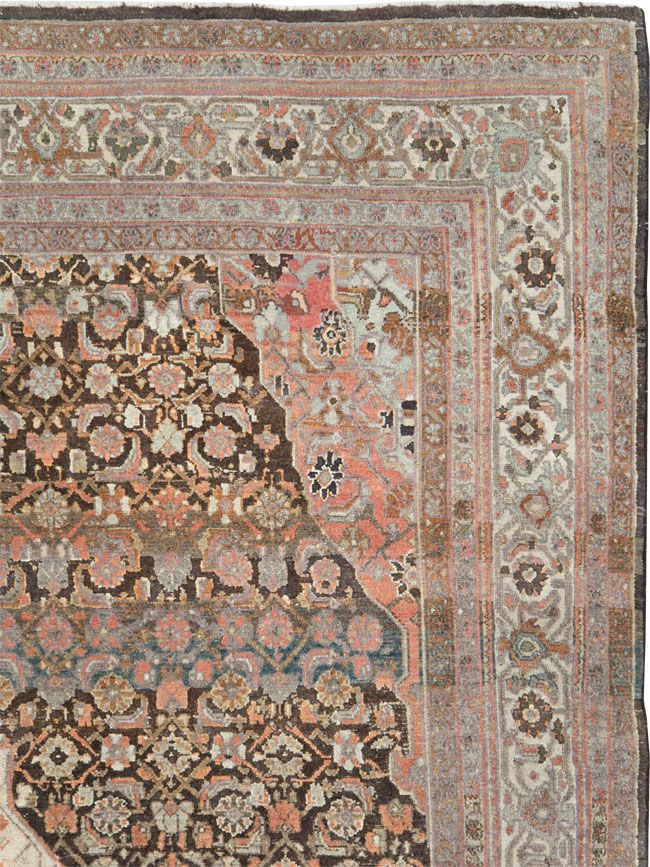Antique Persian Malayer Room Size Carpet, No.22055 - Galerie Shabab