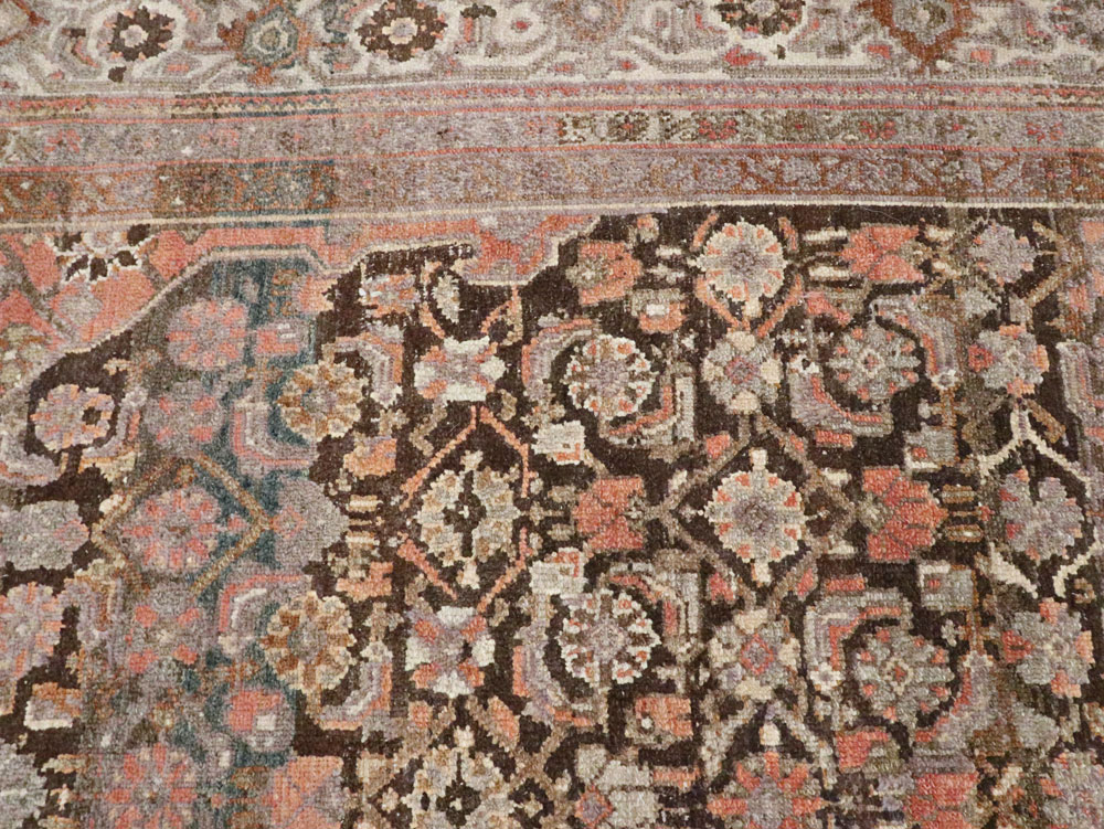 Antique Persian Malayer Room Size Carpet, No.22055 - Galerie Shabab
